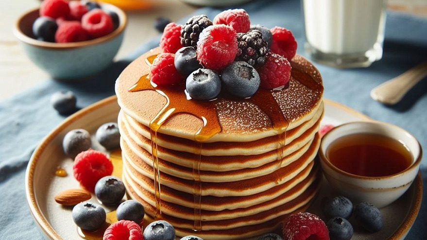 Блины на растительном молоке